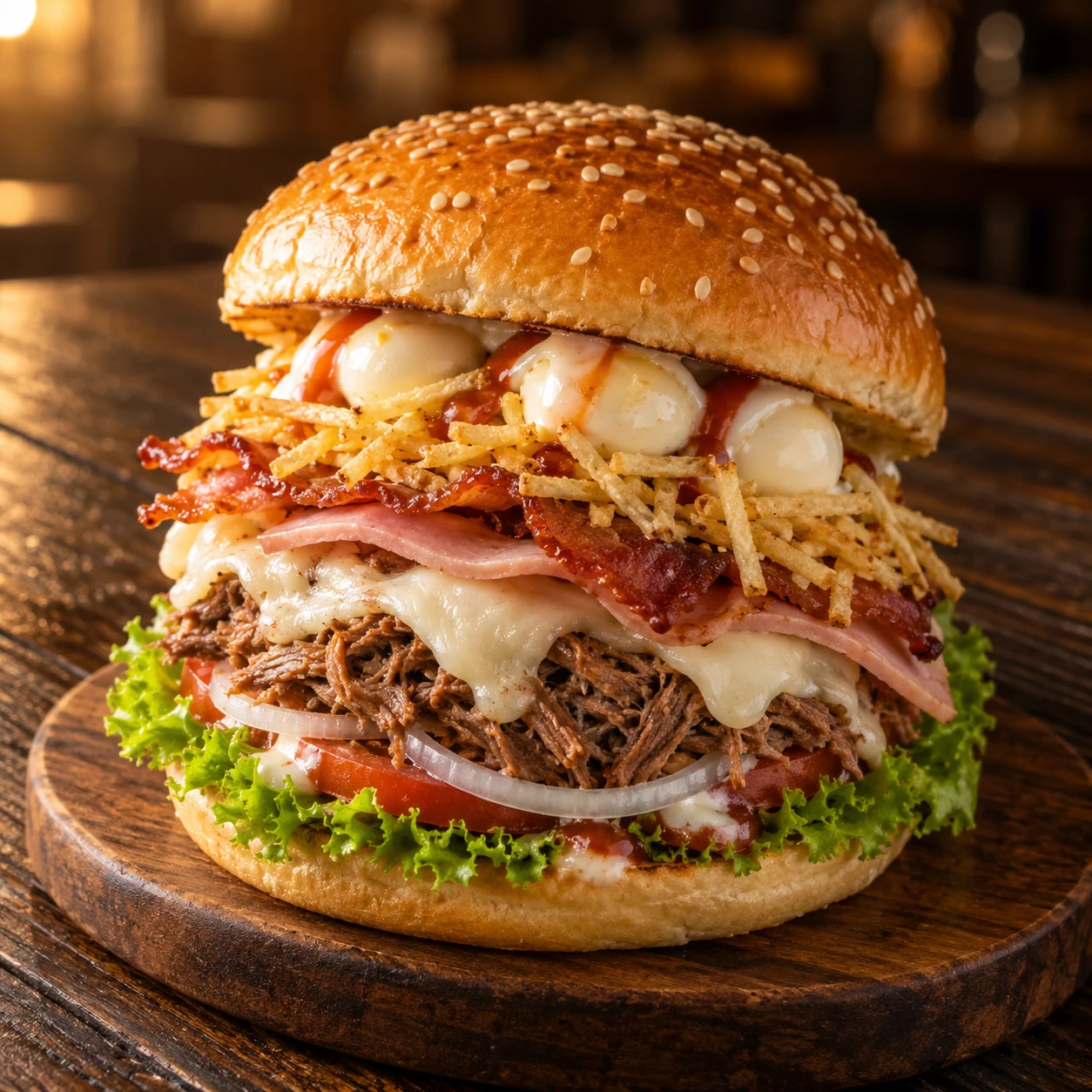 Hamburguesa especial · imagen ilustrativa